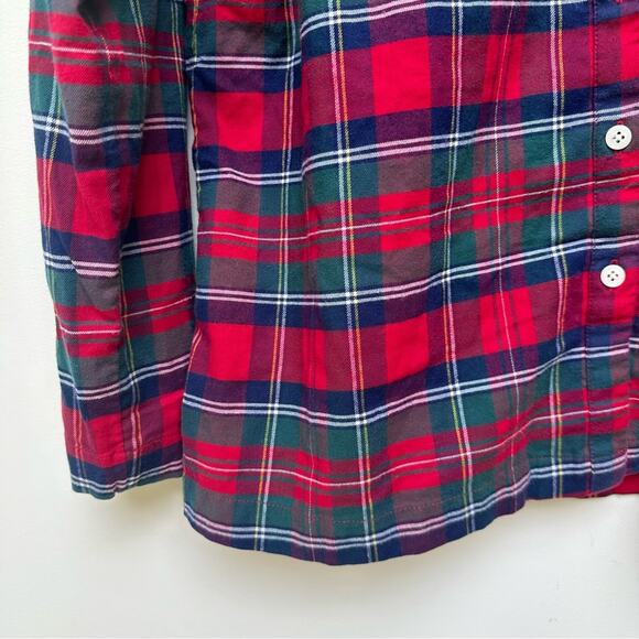Vineyard Vines Flanel Pajama Top Medium - Picture 5 of 8